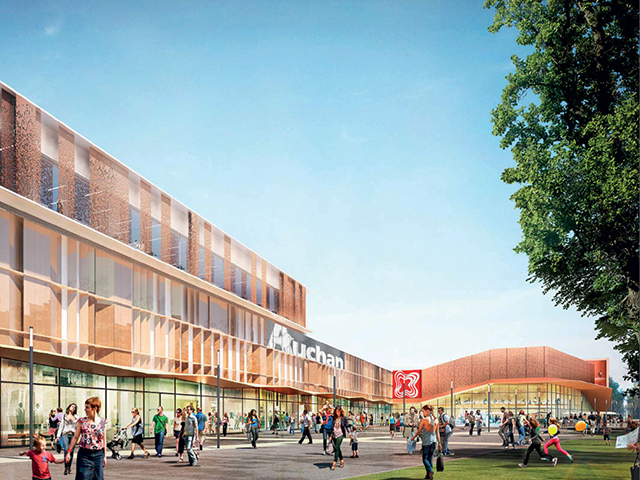 Auchan Shopping center’s renovation | Daliform Group